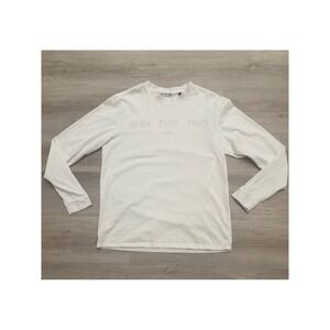 Sun Day Red Tiger Woods Logo Long Sleeve Shirt White XXXL Golf Cotton Tee